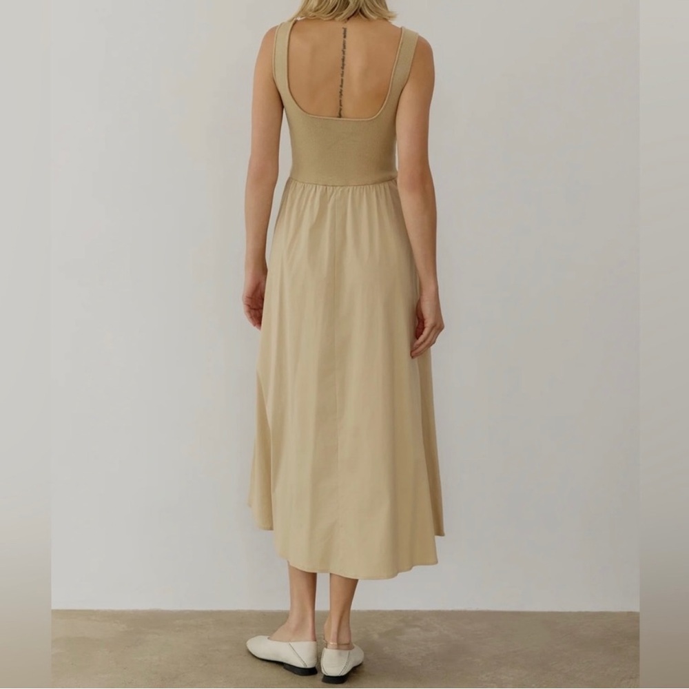 All:row The Lucinda Dress in Khaki Size small - Picture 2 of 6